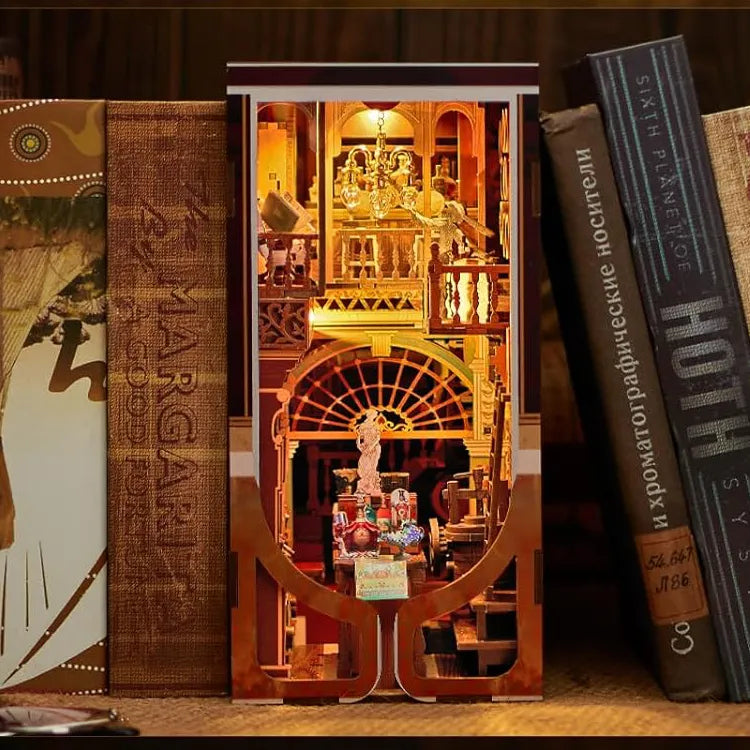 Kit de Book Nook Speakeasy de los Locos Años Veinte