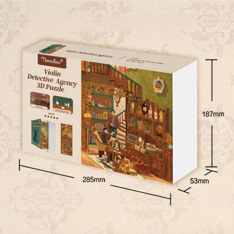 Kit de Book Nook de la Agencia de Detectives Sherlock Holmes