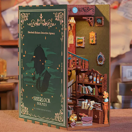 Kit de Book Nook de la Agencia de Detectives Sherlock Holmes