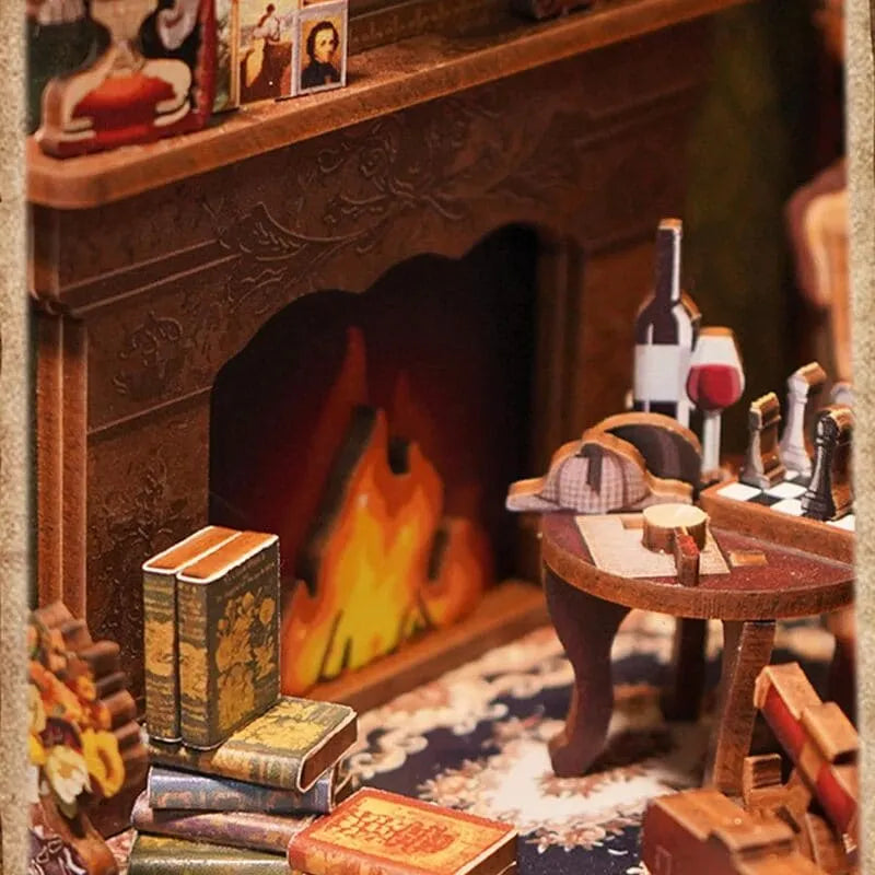 Kit de Book Nook de la Agencia de Detectives Sherlock Holmes
