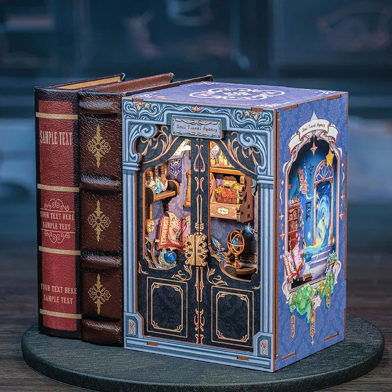 Kit de Book Nook Agencia de Viajes del Alma