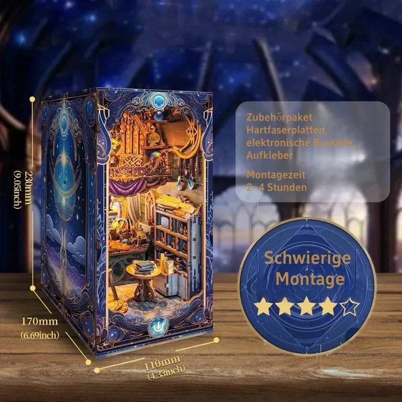 Kit de Book Nook «Secretos del mapa estelar»