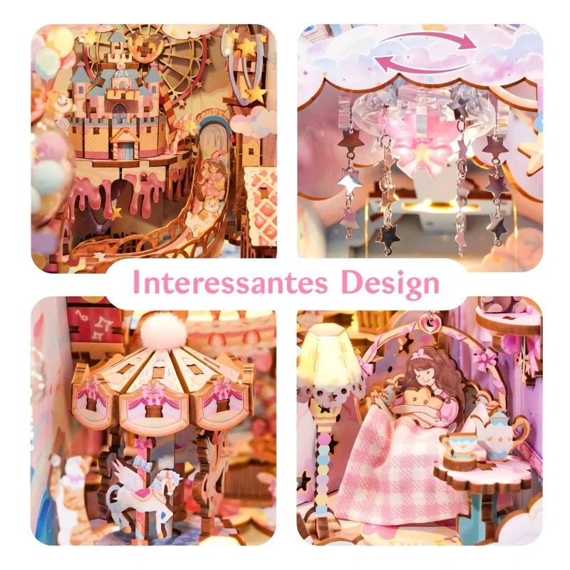 Kit de Book Nook «Dulces sueños»