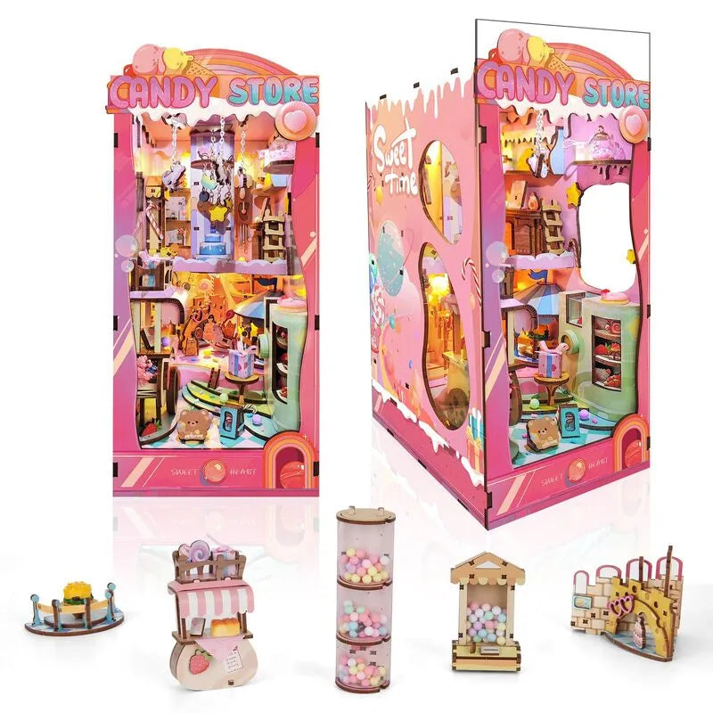 Kit de casita de libros Story Book Nook Sweetheart