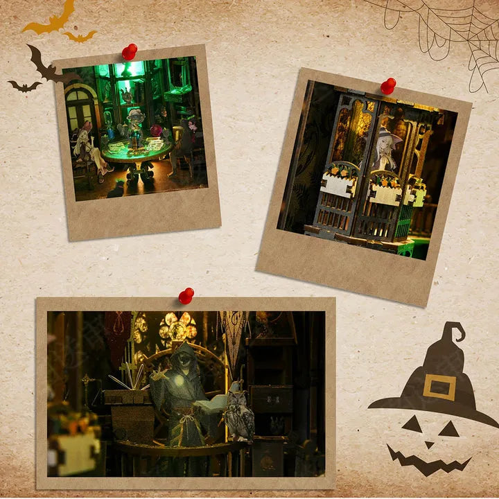 Kit de Book Nook de la Sociedad de Adivinación del Tarot