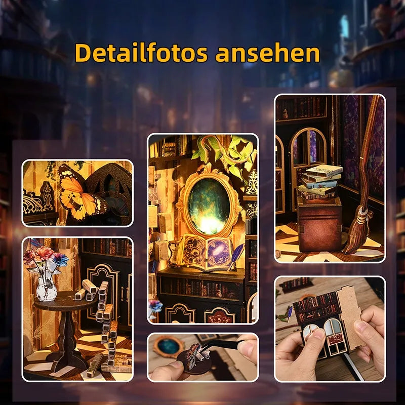 Kit de Book Nook «El reino del libro mágico»