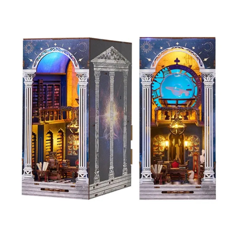 Kit de Book Nook El pergamino secreto de la galaxia