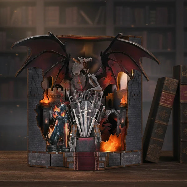 Kit de Book Nook «Trono de la Espada»
