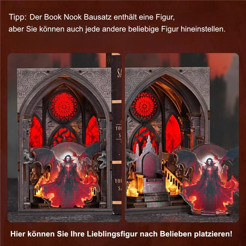 Kit de Book Nook «Trono de Sangre»