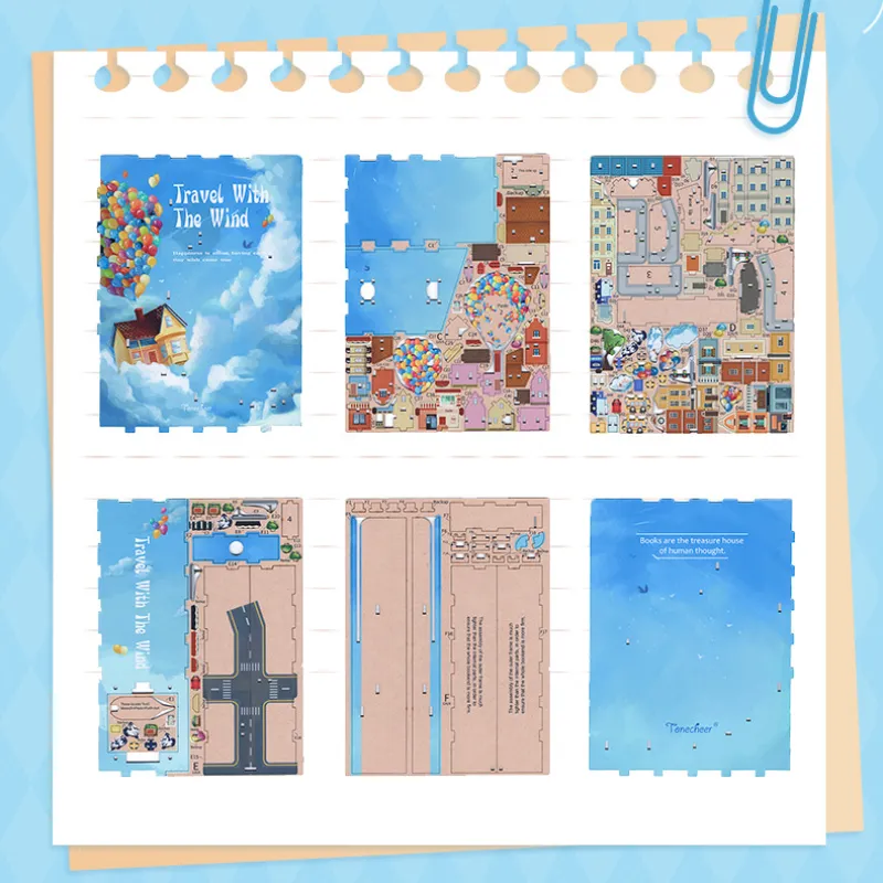 Kit de Book Nook «Viaja con el viento»