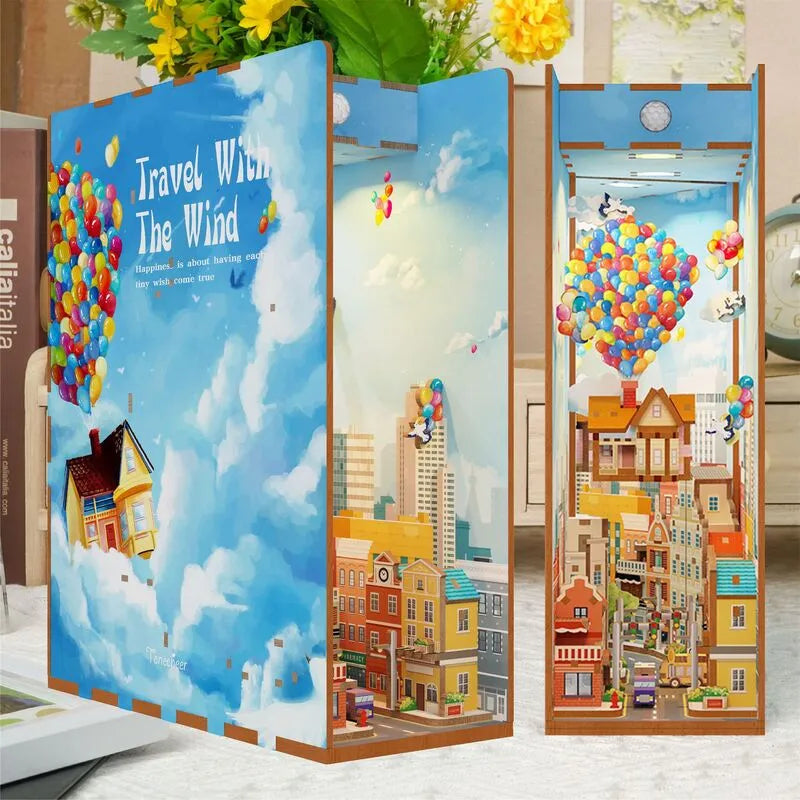 Kit de Book Nook «Viaja con el viento»