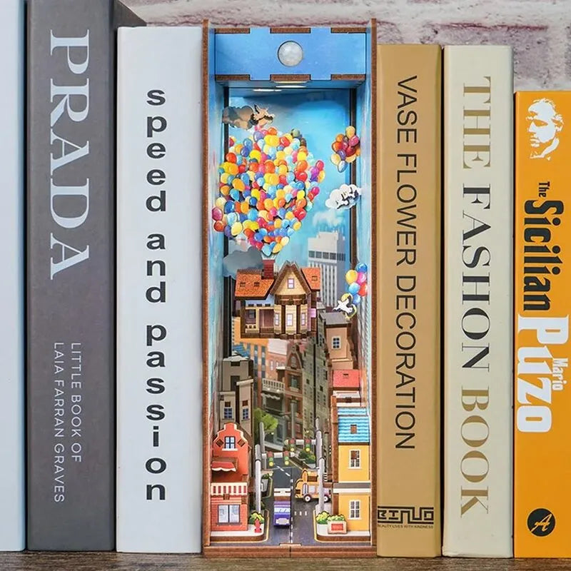 Kit de Book Nook «Viaja con el viento»
