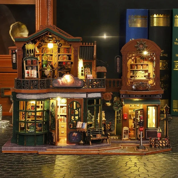 Kit de casa en miniatura Twilight Book City