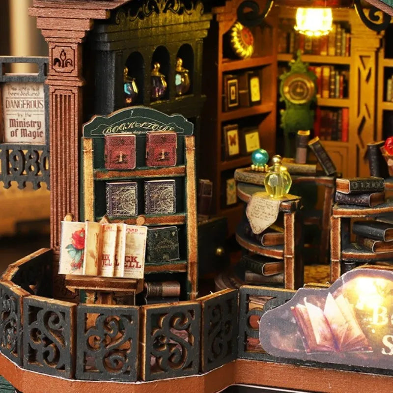 Kit de casa en miniatura Twilight Book City