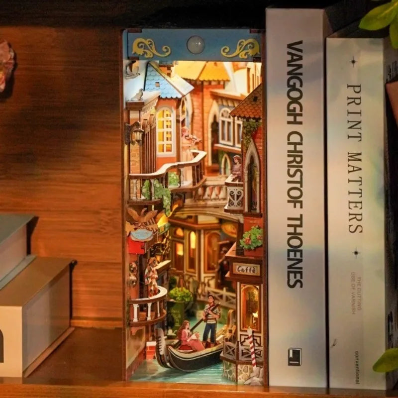 Kit de Book Nook Sueños Venecianos