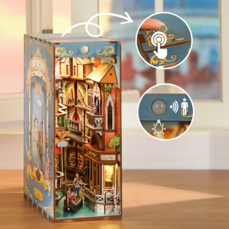 Kit de Book Nook Sueños Venecianos