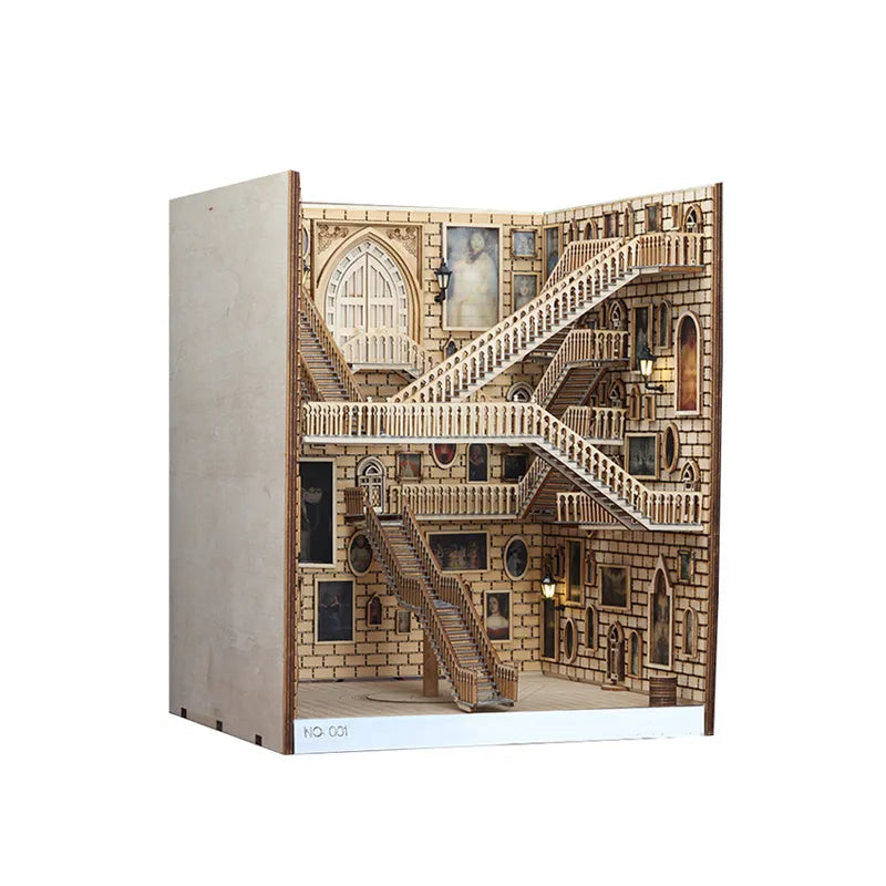 Kit de Book Nook de la Escuela de Magia