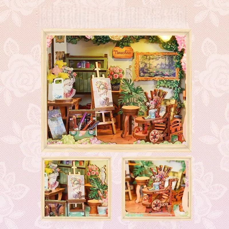 Kit DIY de marco para historias «Momento de florecer»