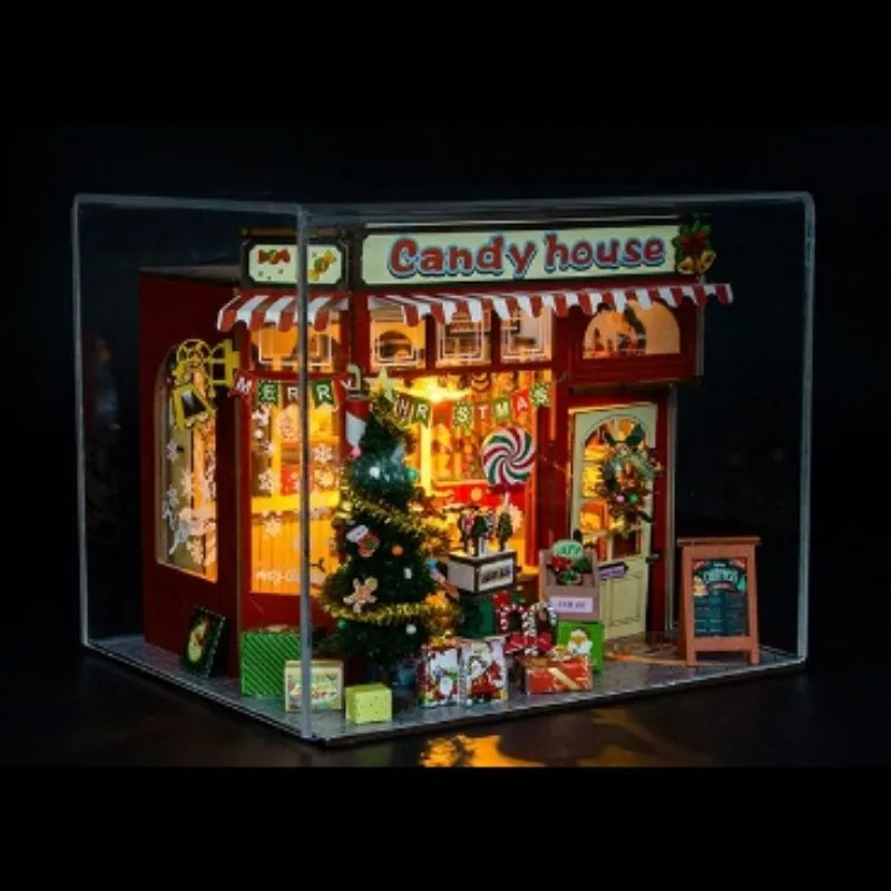 Kit de casa en miniatura de dulce