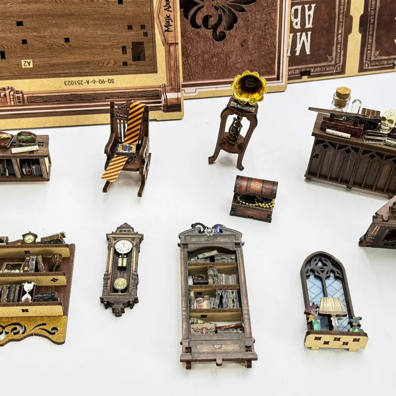 Kit de Book Nook «Refugio mágico»