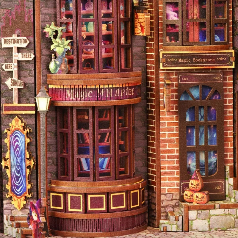 Kit de Book Nook Magic Alley