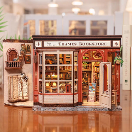 Kit de casa en miniatura Thames Bookstore