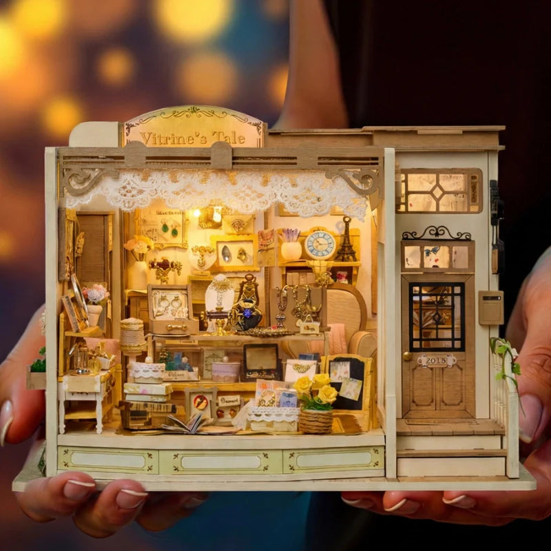 Kit de casa en miniatura Vitrine's Tale