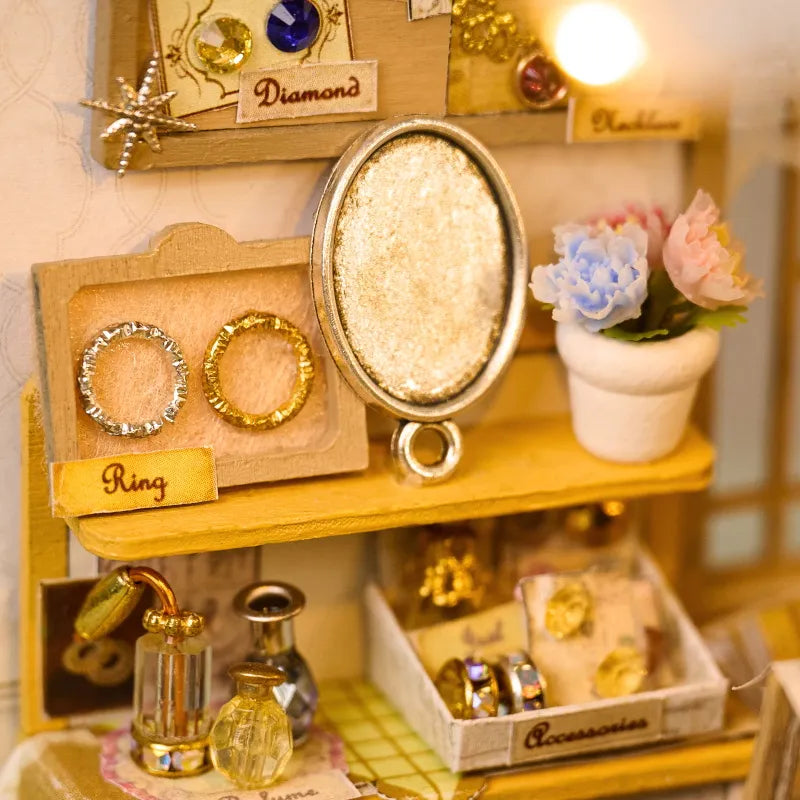 Kit de casa en miniatura Vitrine's Tale