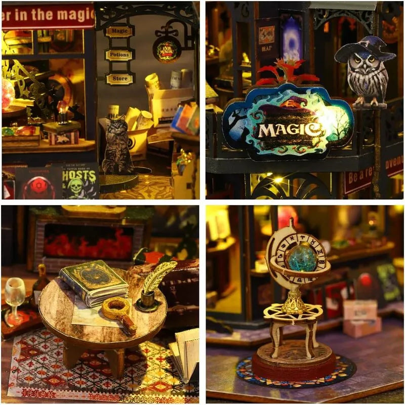 Kit de casa en miniatura Holo Magic City 2