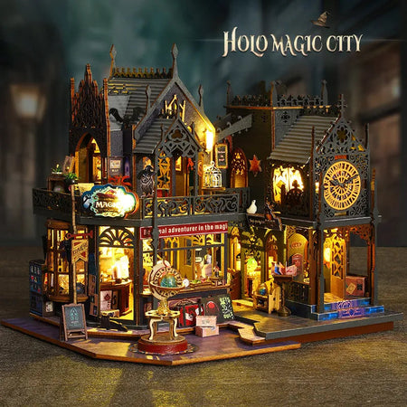 Kit de casa en miniatura Holo Magic City 2