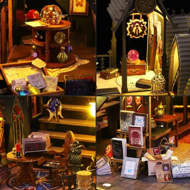 Kit de casa en miniatura Luna Magic House