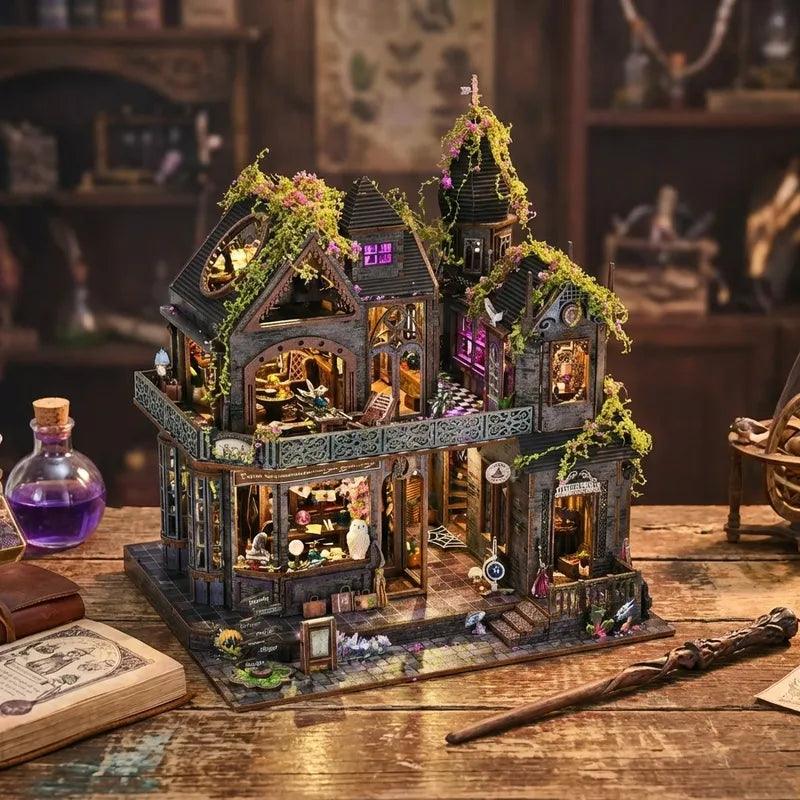Kit de casa en miniatura Castillo Mágico