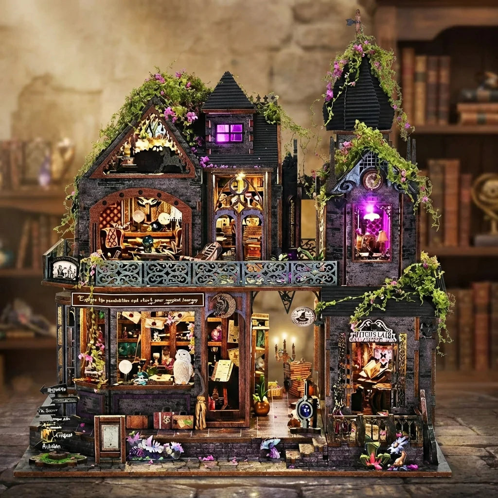 Kit de casa en miniatura Castillo Mágico