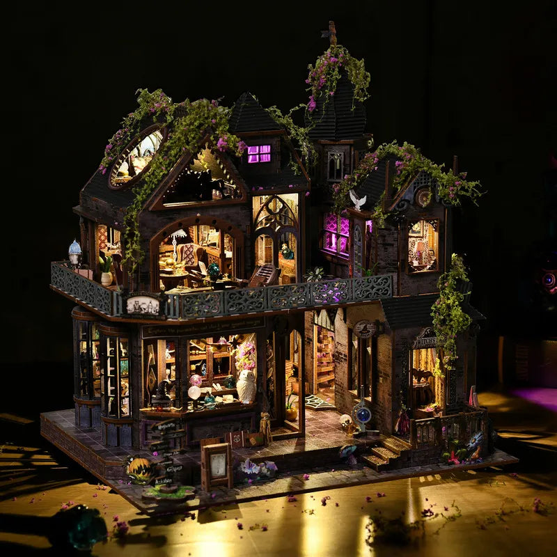 Kit de casa en miniatura Castillo Mágico