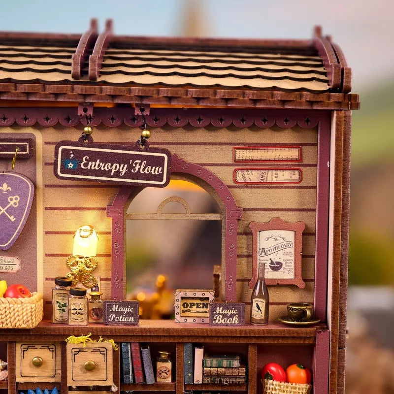 Kit de casa en miniatura Flujo de la Entropía