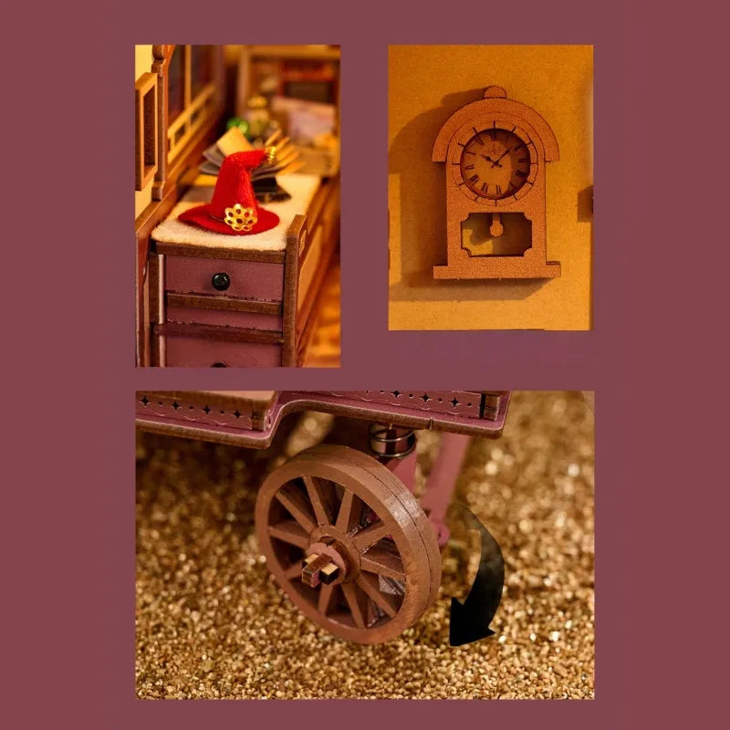 Kit de casa en miniatura Flujo de la Entropía