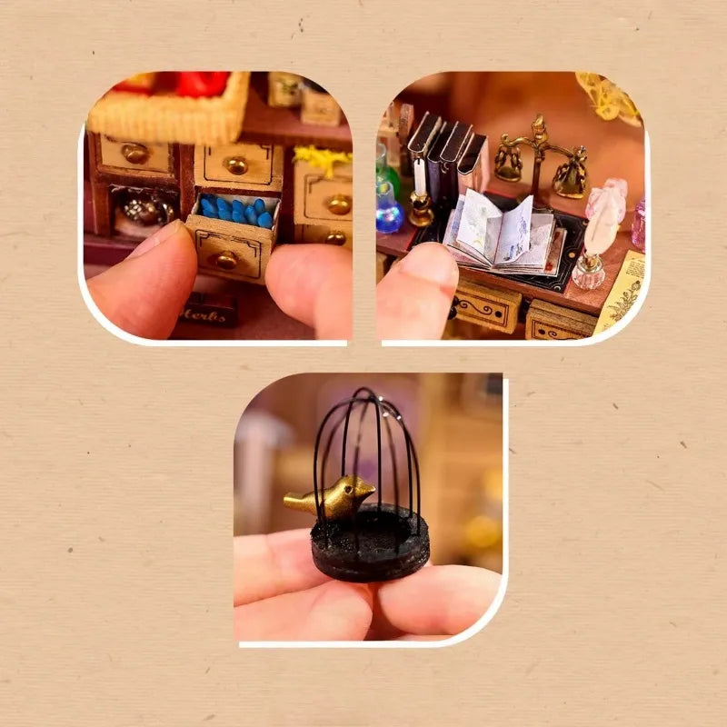 Kit de casa en miniatura Flujo de la Entropía