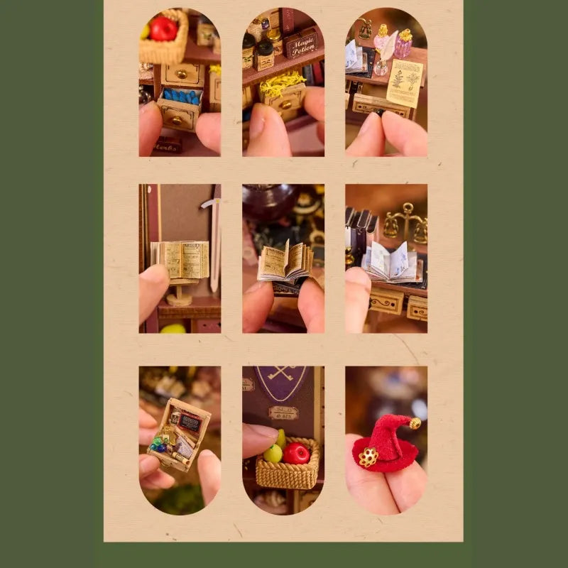 Kit de casa en miniatura Flujo de la Entropía