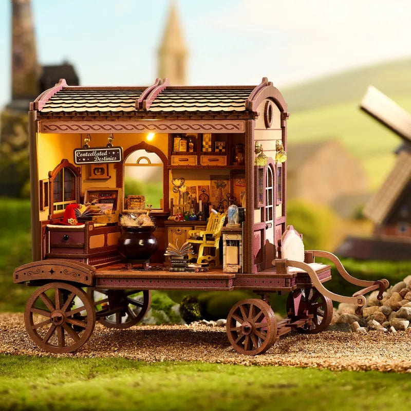 Kit de casa en miniatura Flujo de la Entropía