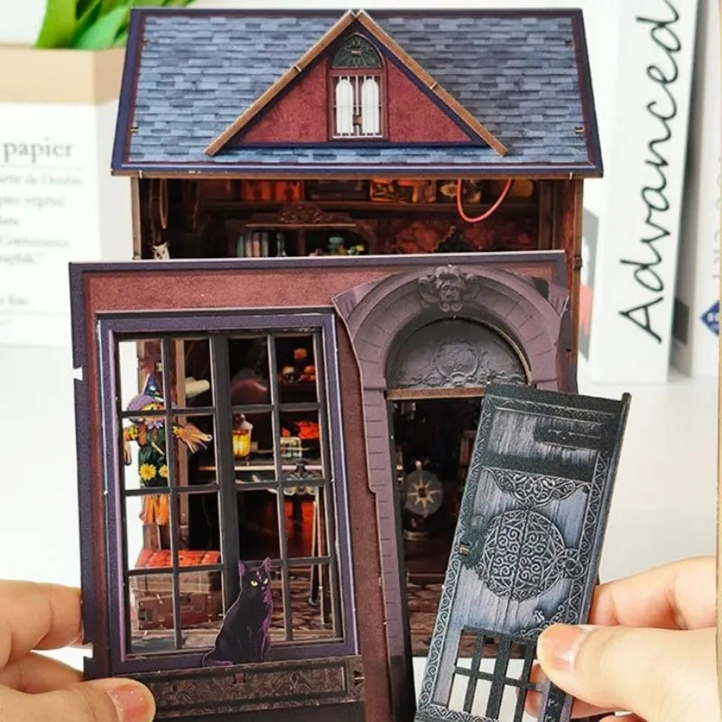 Kit de casa en miniatura Dark Cabin