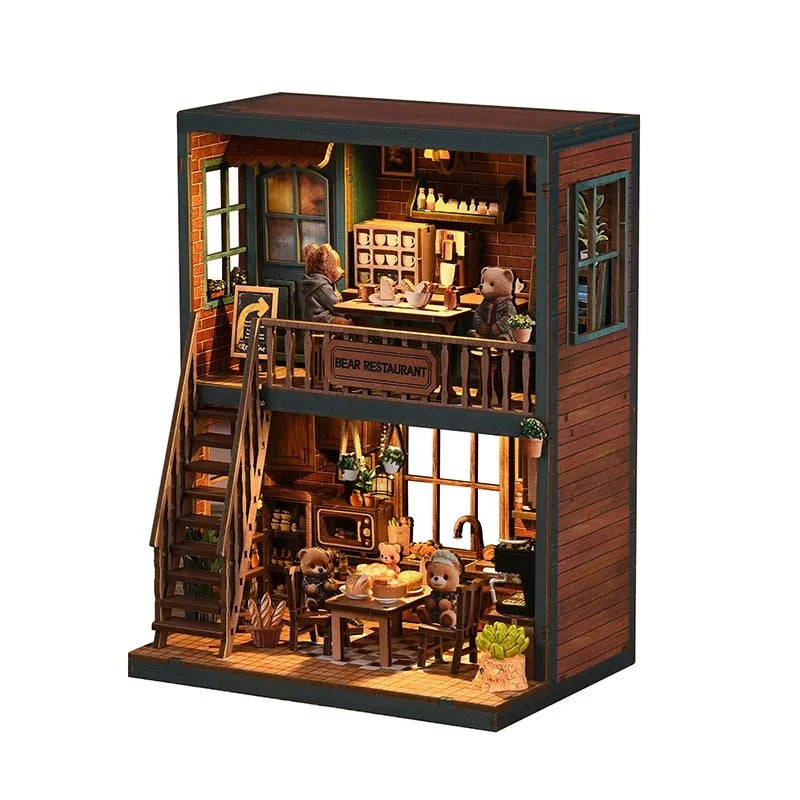 Kit de Casa en Miniatura - Restaurante del Oso