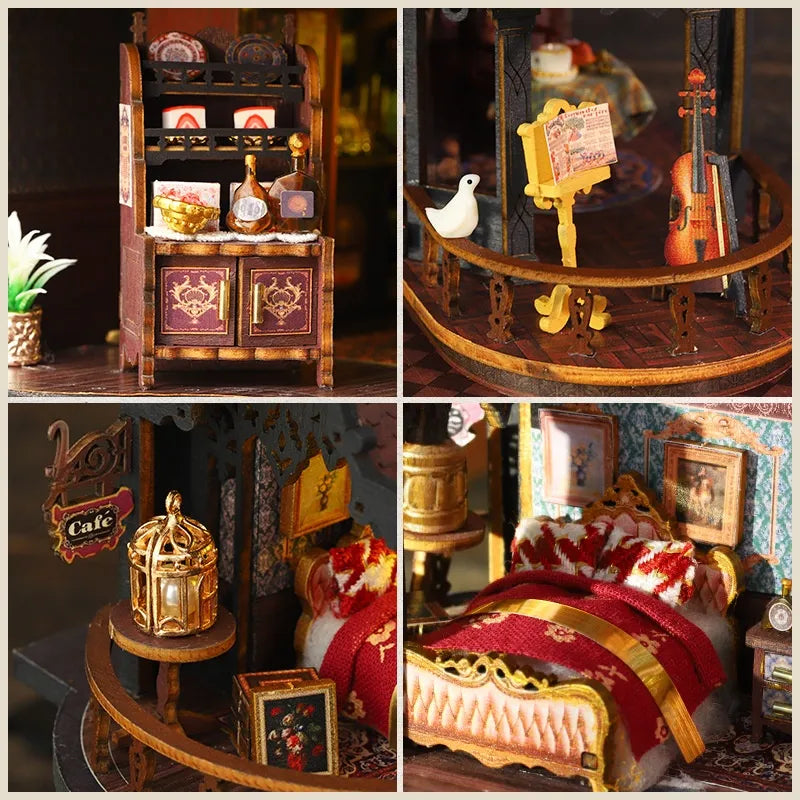 Kit de casa en miniatura del Castillo de Edimburgo