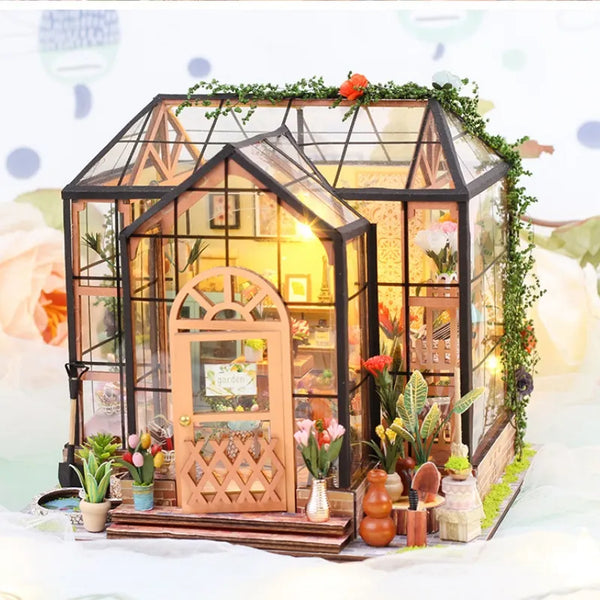 Kit de casa en miniatura Jenny Greenhouse