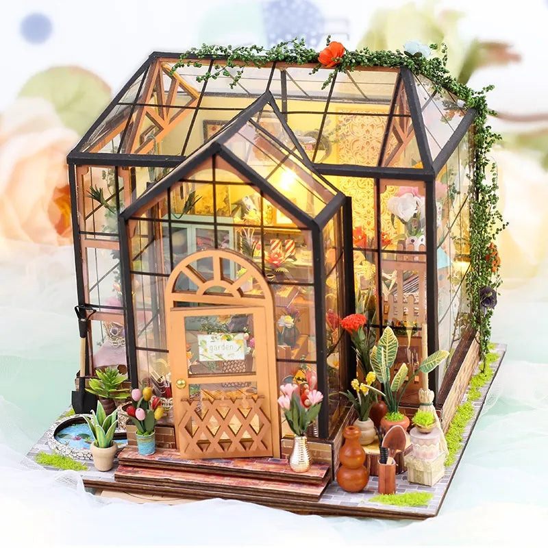 Kit de casa en miniatura Jenny Greenhouse