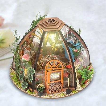 Kit de casa en miniatura Casa de Flores Cielo Estrellado