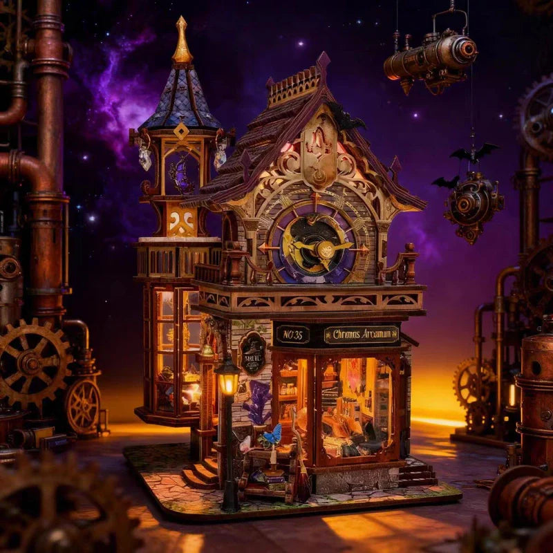 Kit de casa en miniatura Time Magic Club