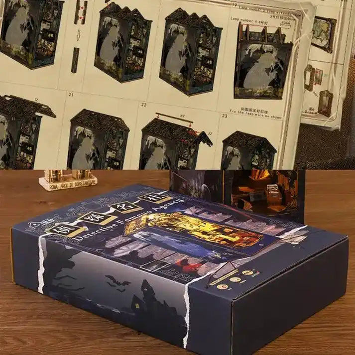Kit de Book Nook de Agencia de Detectives