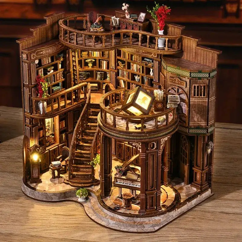 Kit de Book Nook Dreamy Book Hall