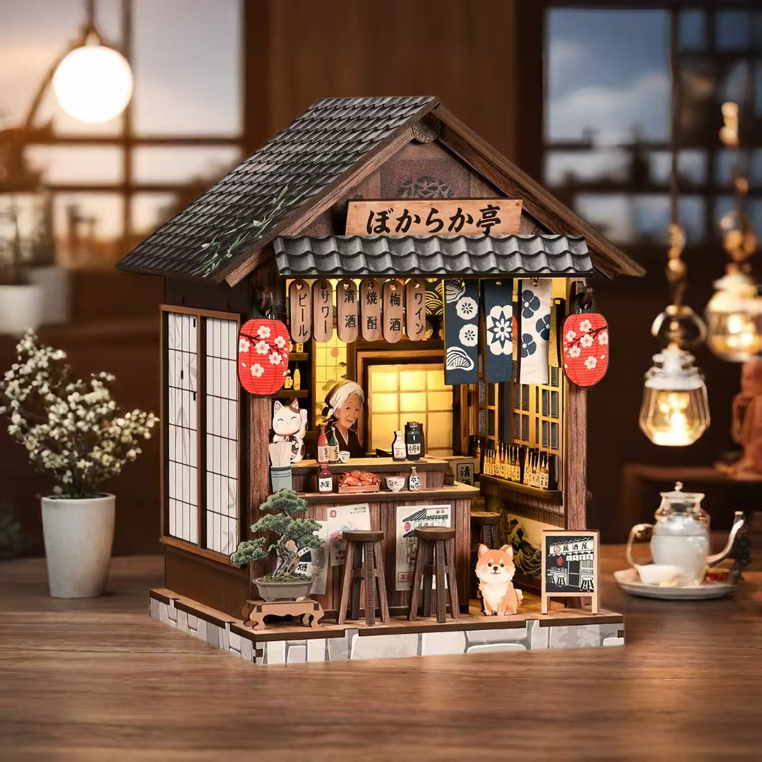 El kit de Book Nook «Mellow Pub»