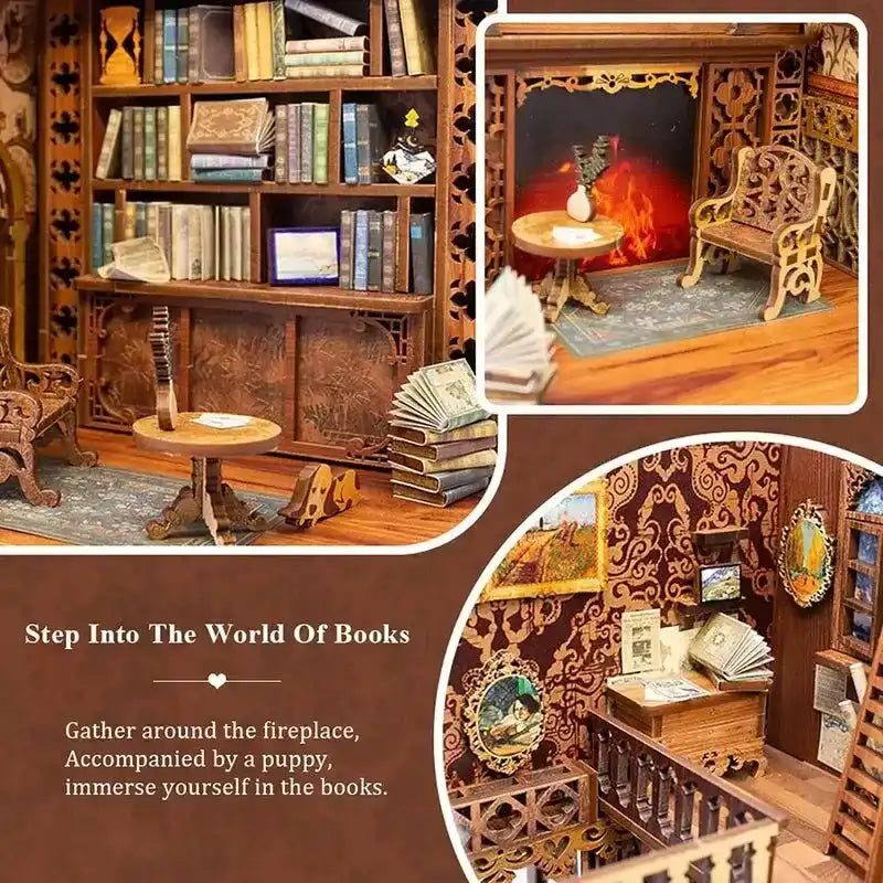 Kit de Book Nook de Librería Eterna